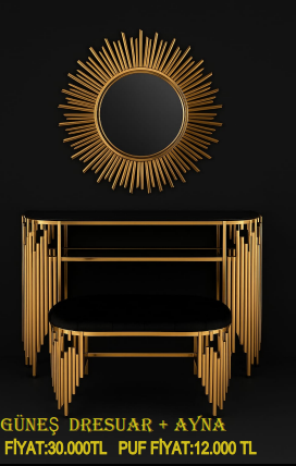 güneş dresuar+ayna